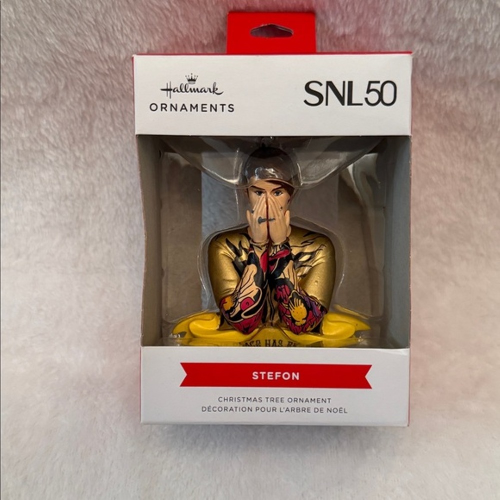 Rare! 2025 Hallmark Christmas Ornament - SNL 50 - STEFON | NEW IN BOX